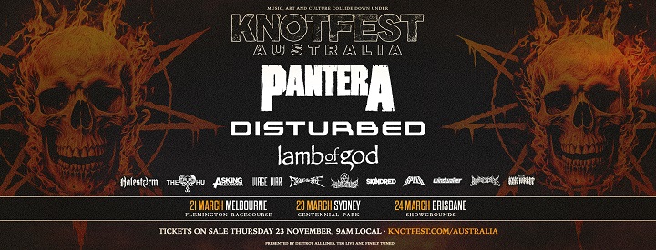 KNOTFEST RETURNS TO AUSTRALIA IN 2024 THE LINE UP IS HERE   Knotfest24 Fbcover OSD 